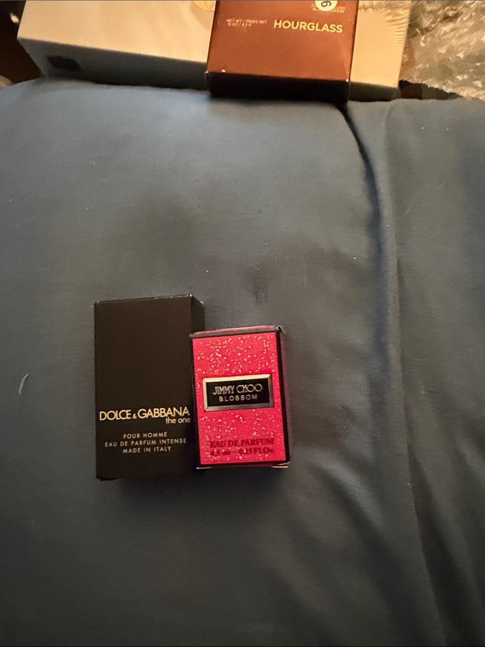 Bundle of Dolce Gabana the One & Jimmy Choo Blossom Miniature